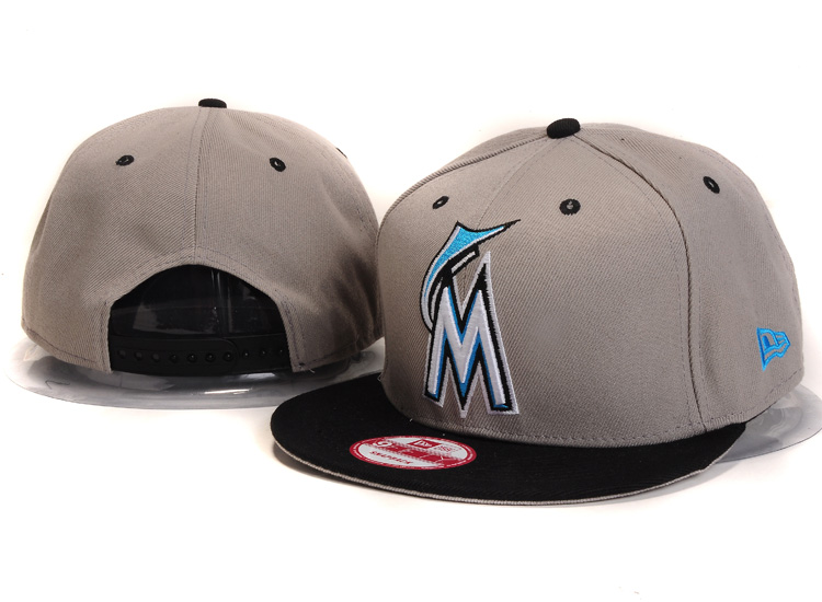 MLB Miami Marlins NE Snapback Hat #25